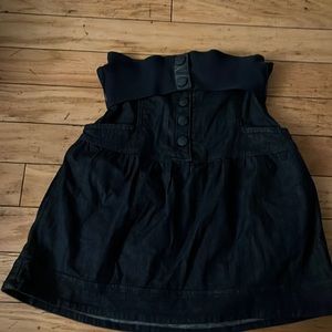 Guess dark denim skirt